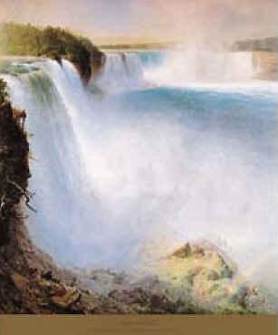Frederick Edwin Church Niagara Falls oil painting image